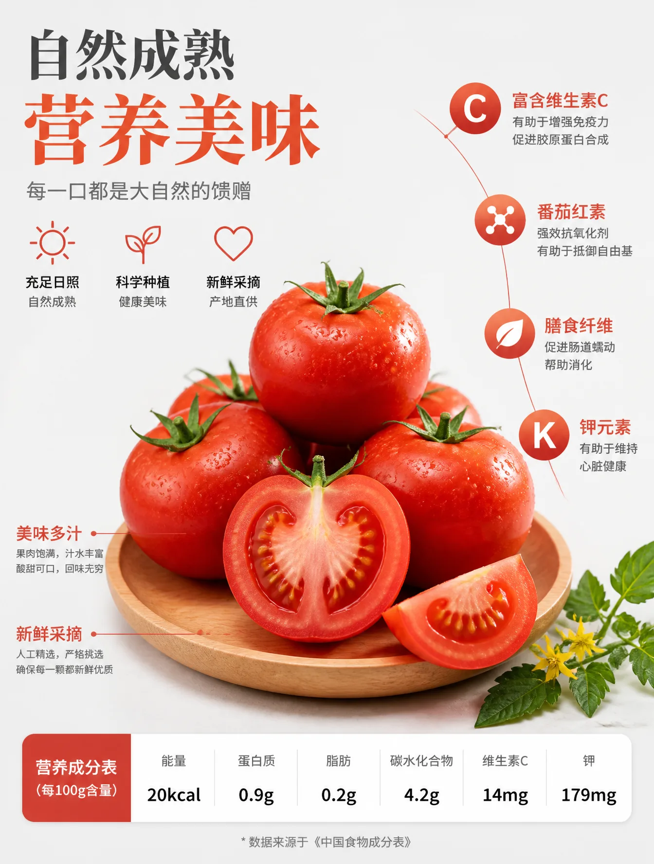 A simple high-end food advertising poster with {argument name="fruit …