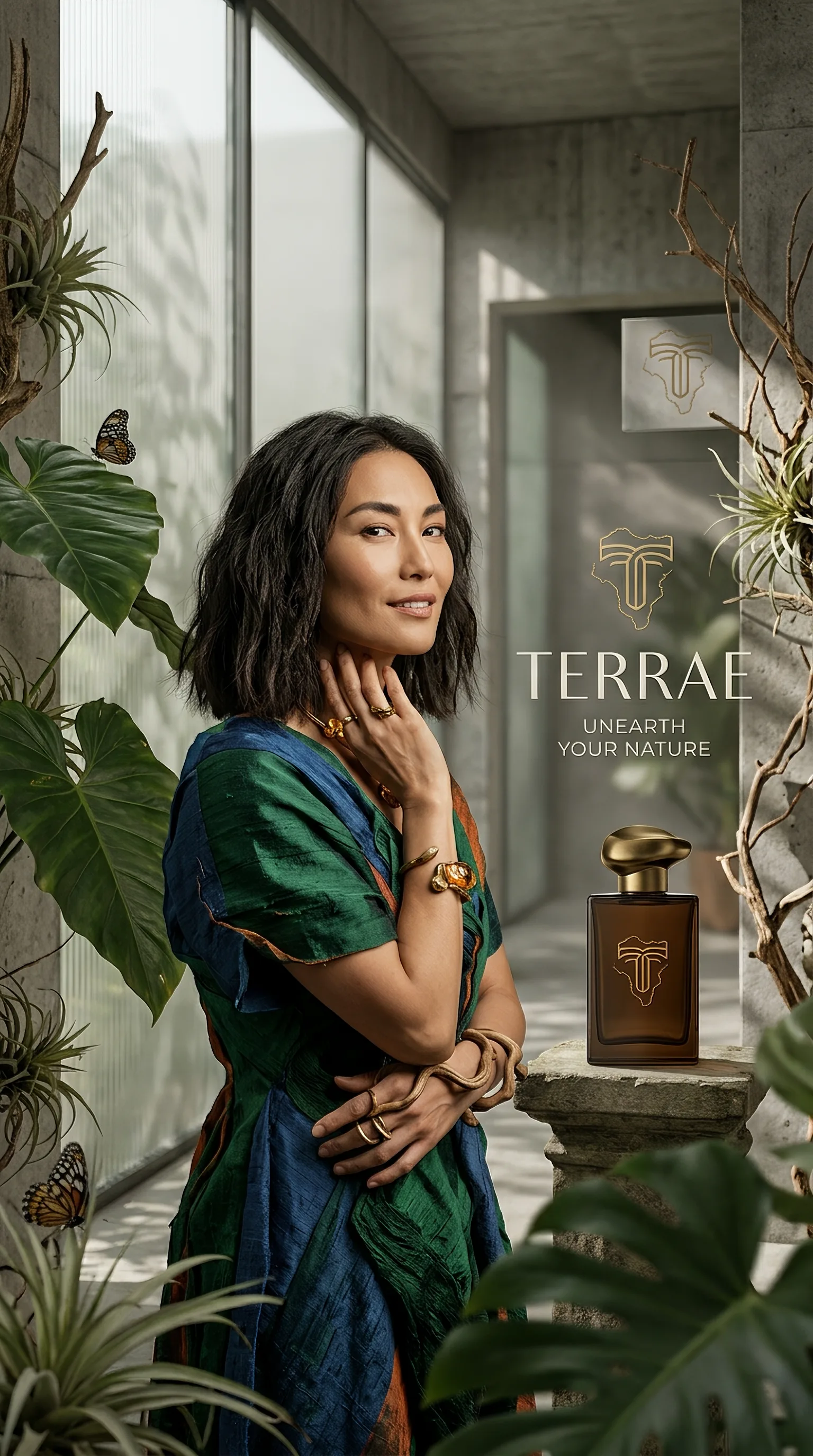 Реклама духов TERRAE
