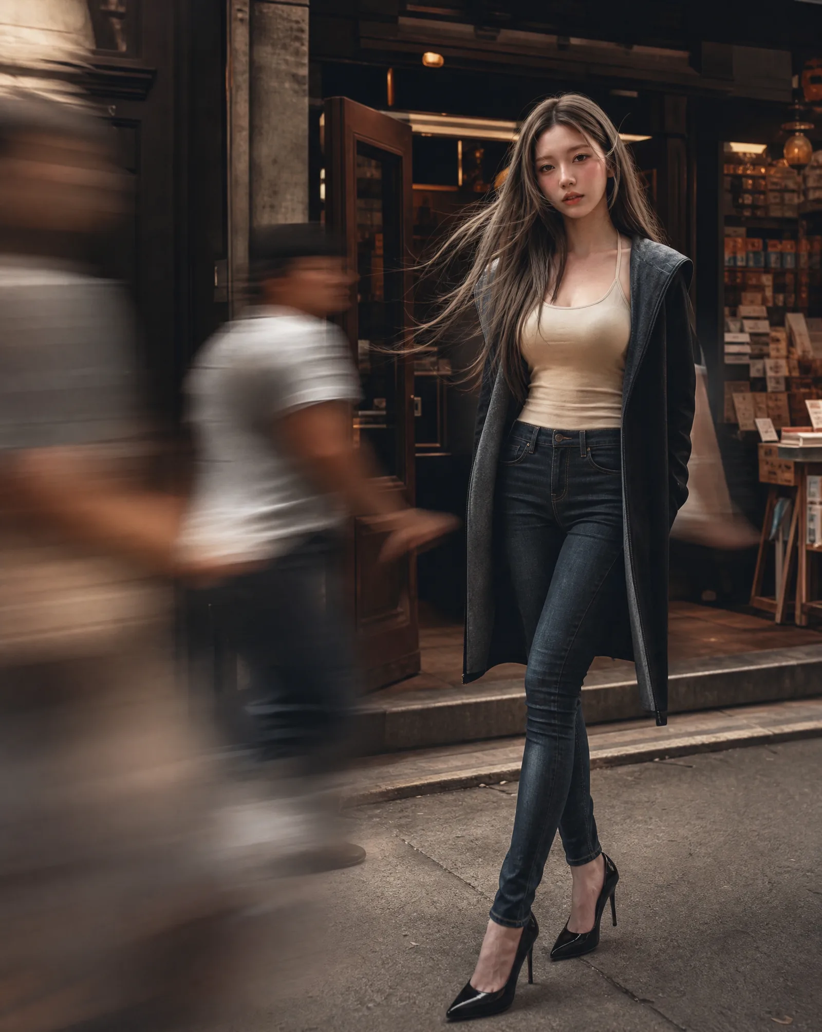Theme settings: ultra-realistic movie-like portraits, high-end fashio…