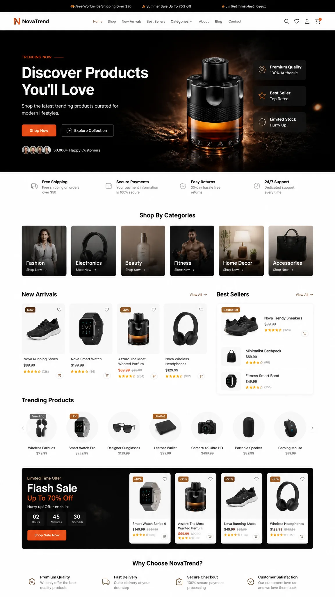 COMPLETE ECOMMERCE WEBSITE UI/UX DESIGN PROMPT Design a w...