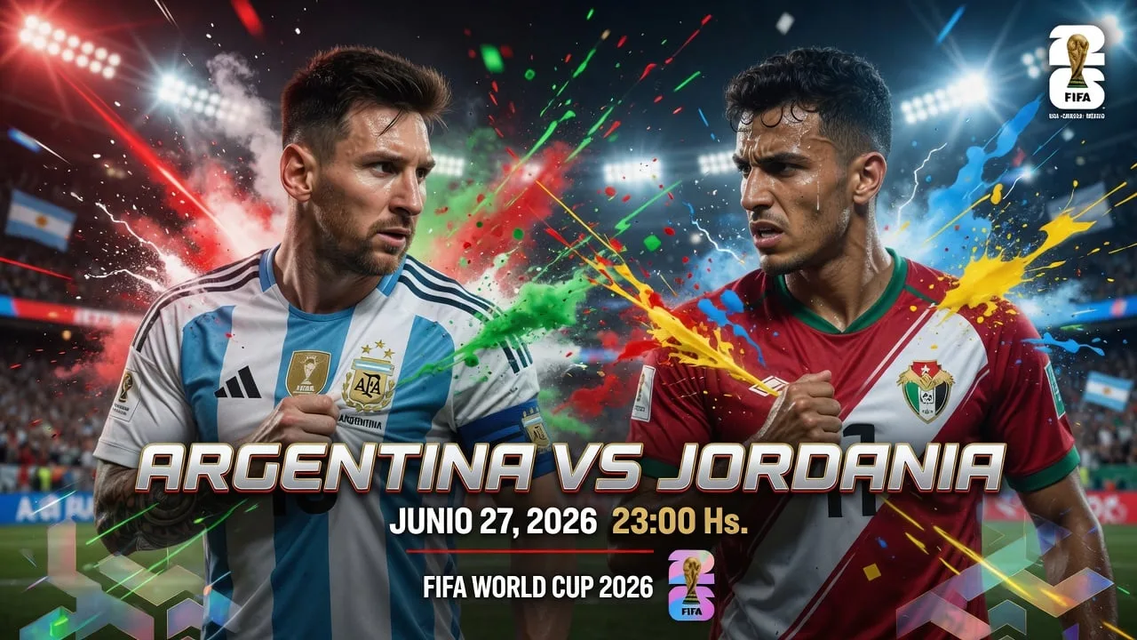 ULTRA-REALISTIC FIFA WORLD CUP 2026 MATCH POSTER, Leo Mes...