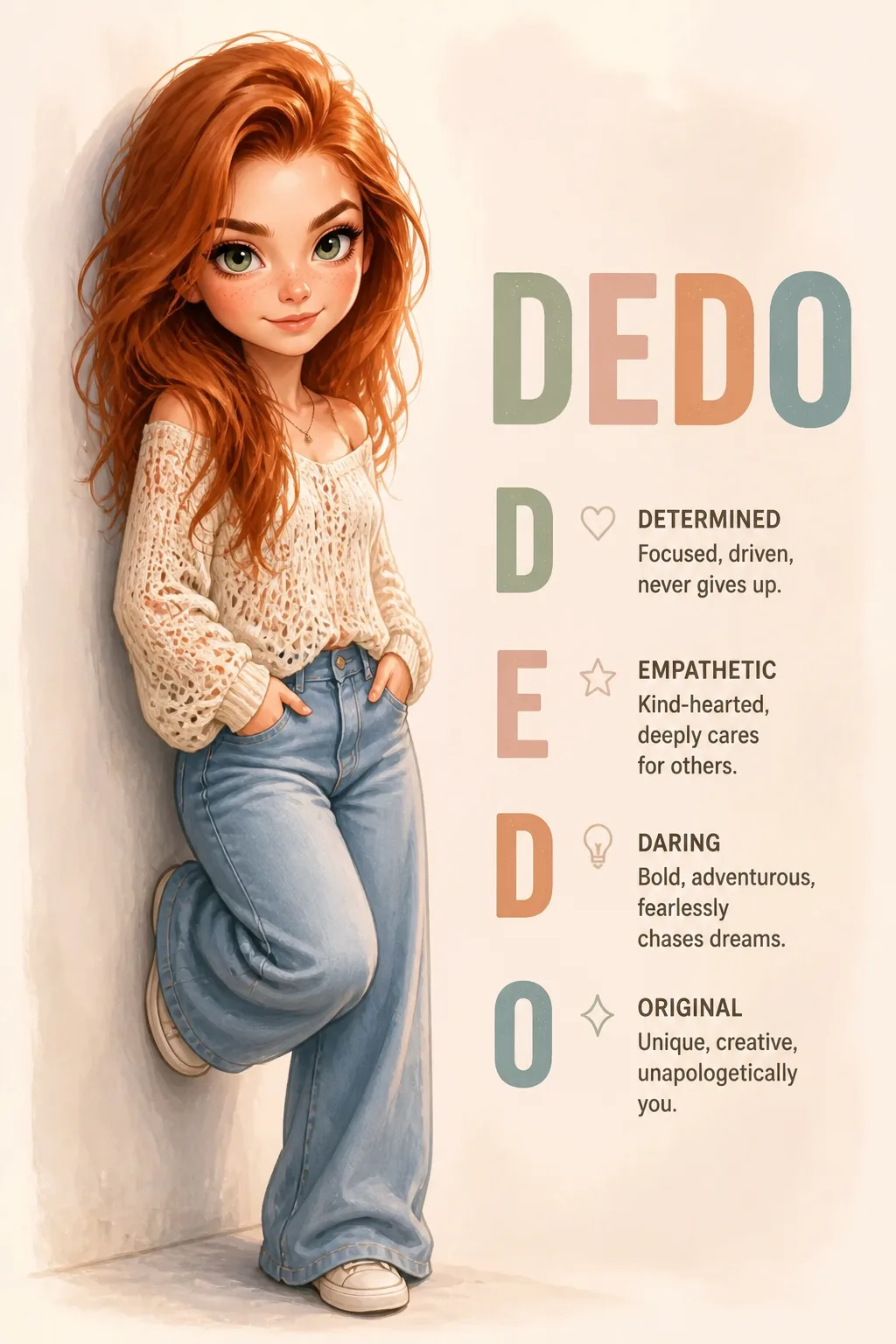 Create an illustration of me from my uploaded photo in a ...