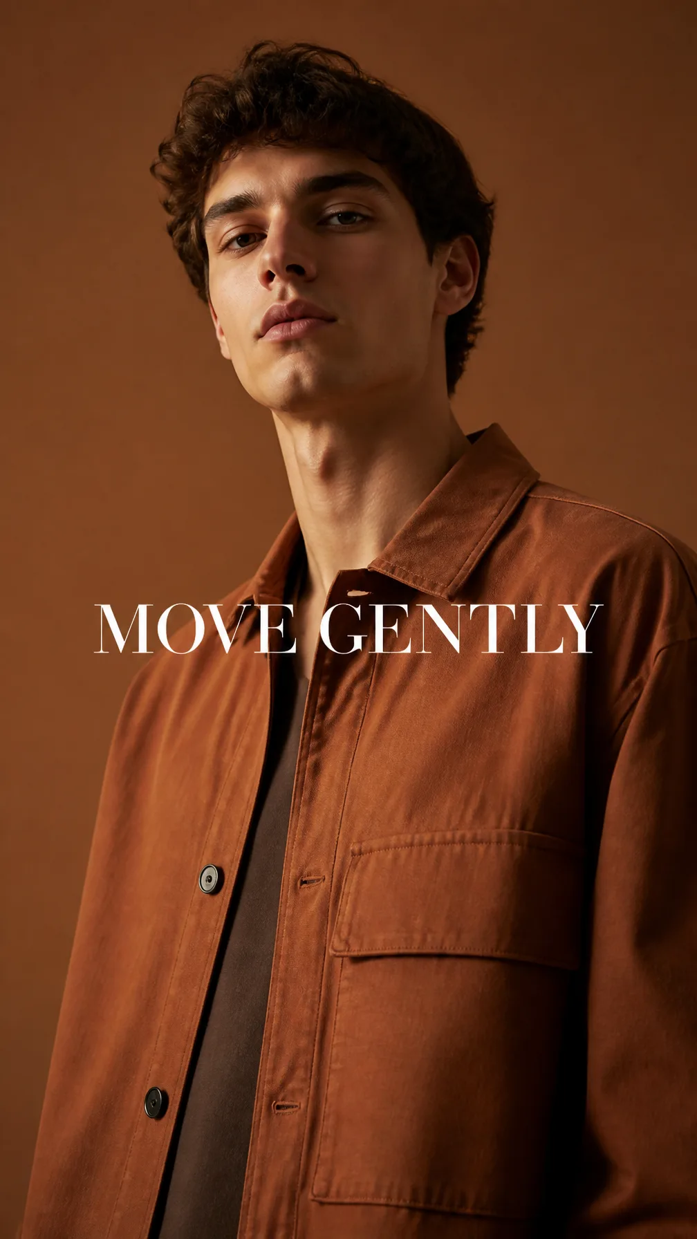 Premium minimalist fashion campaign.