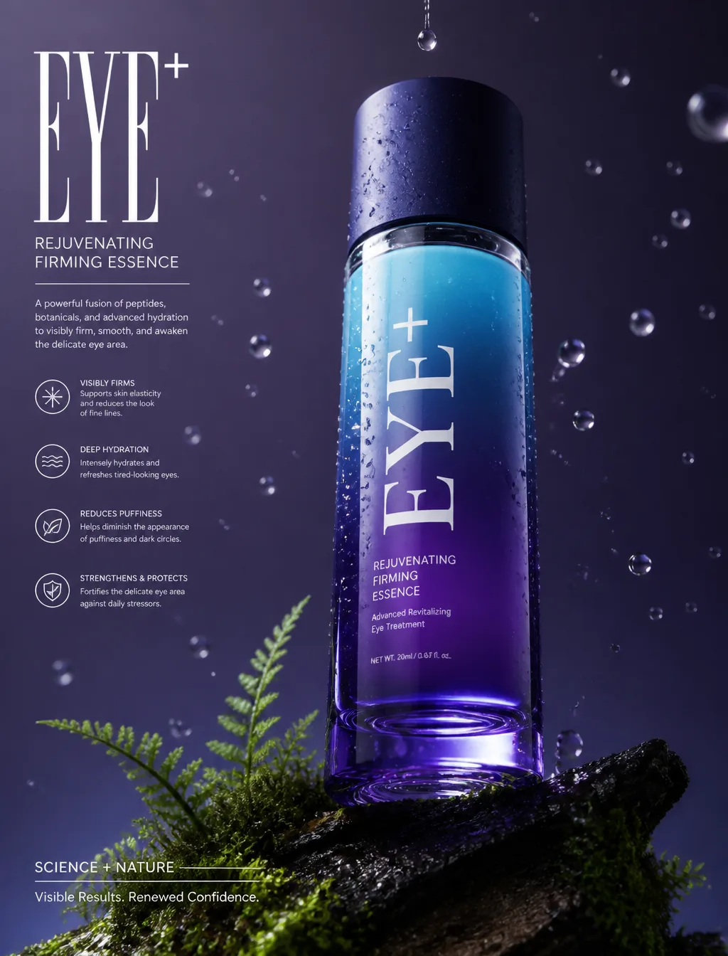 Long Commercial luxury product photography poster, photor...