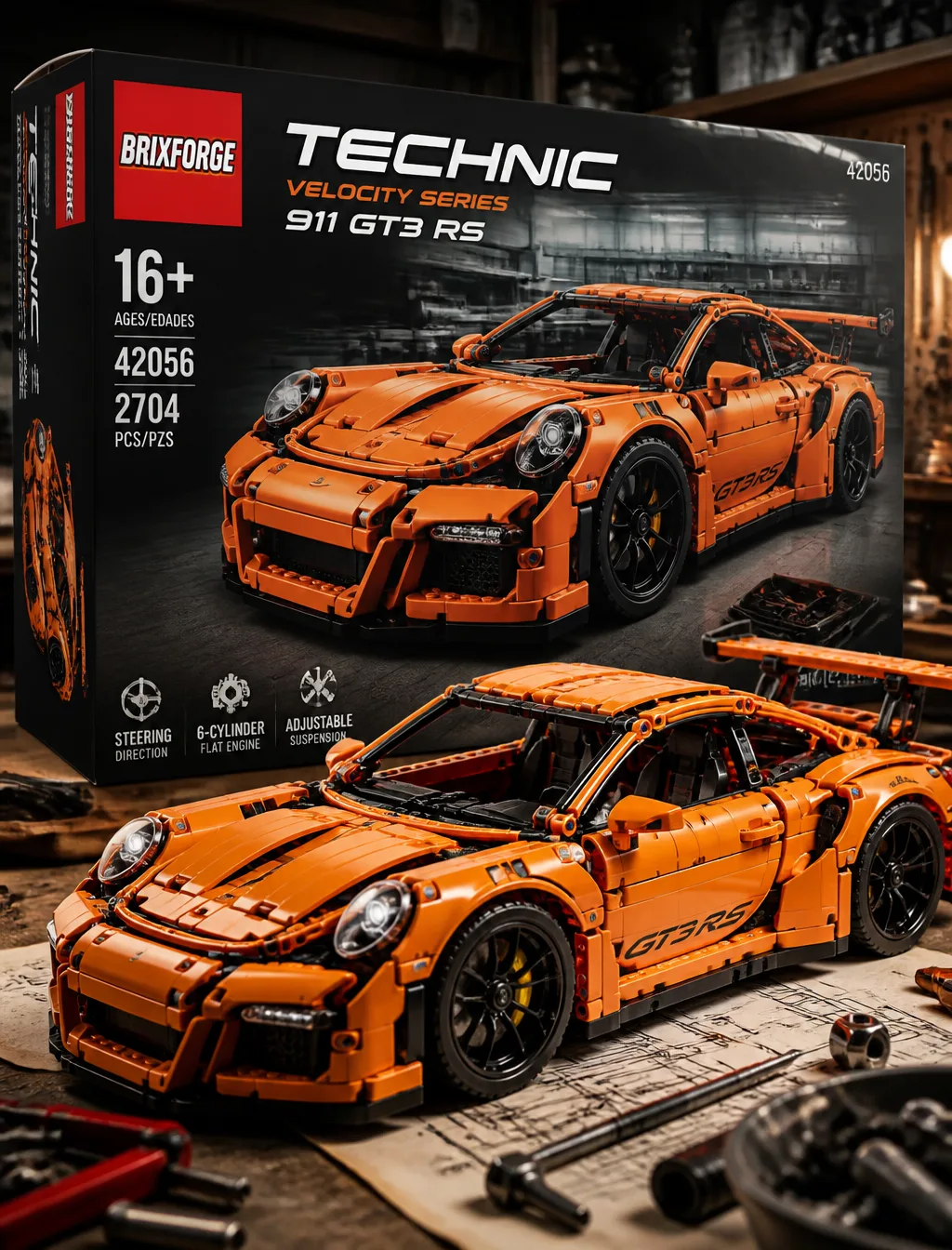 Ultra-premium collector's packaging and product advertise...