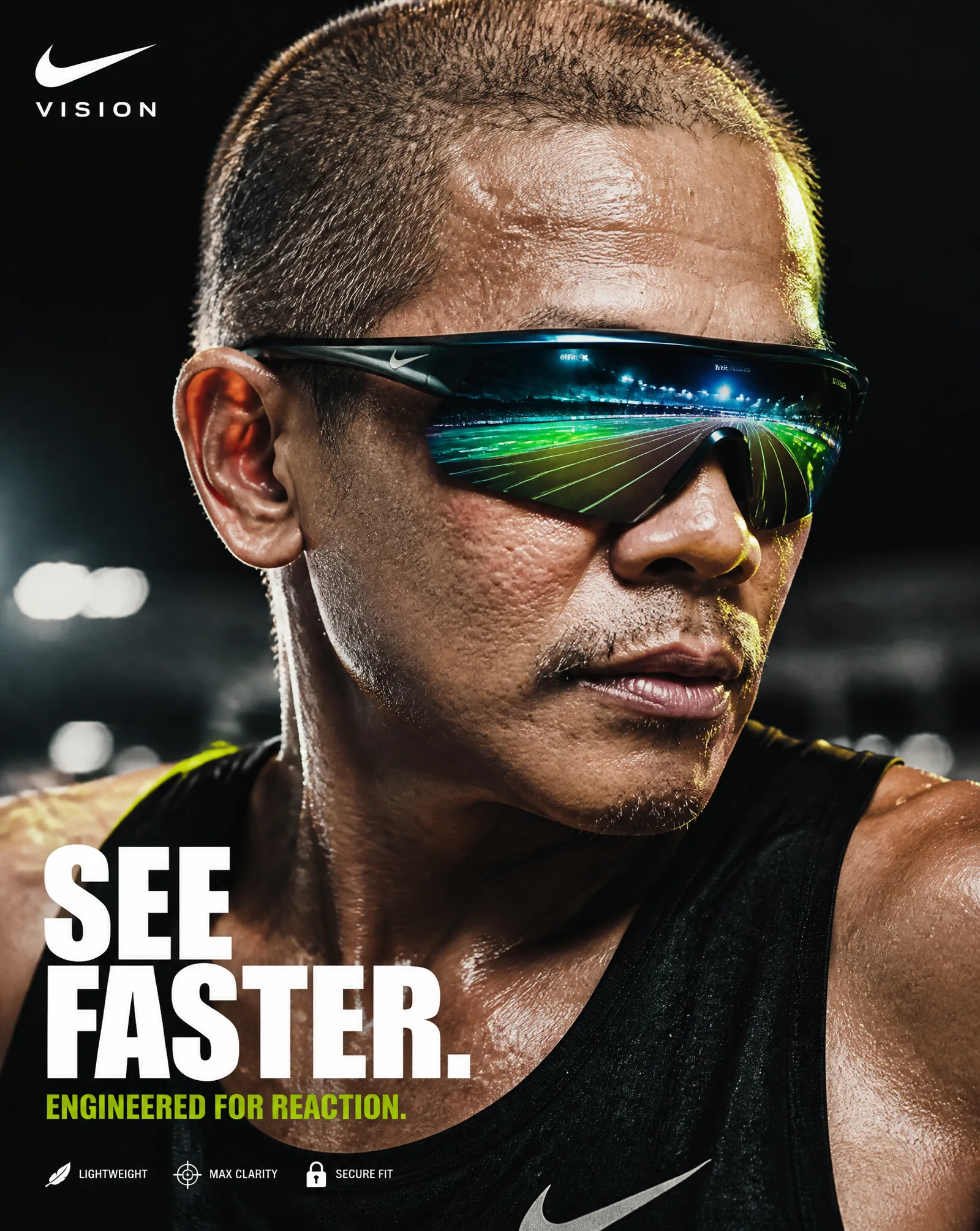 Act as a senior commercial sports art director specializi...