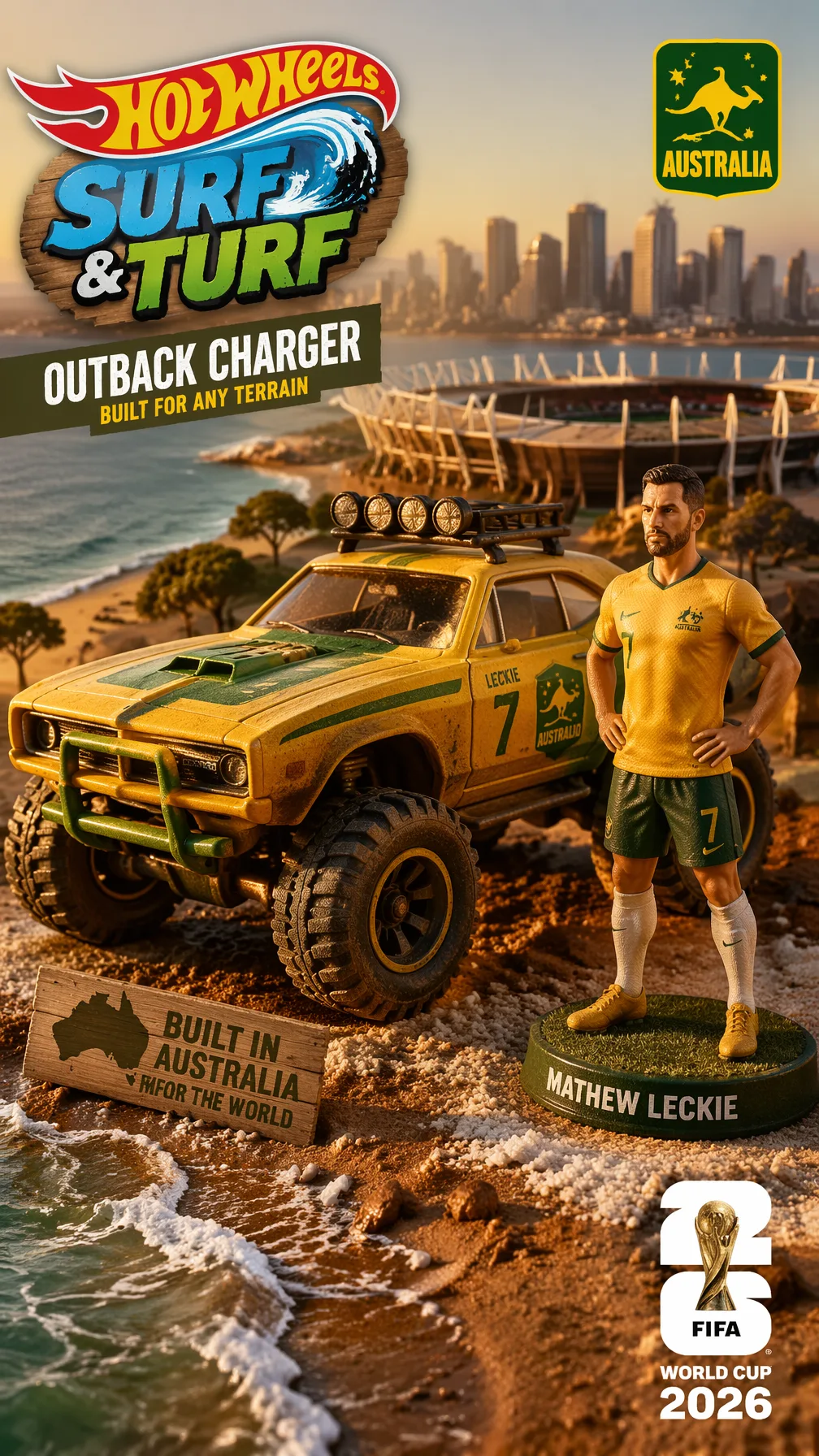 Australia — Mathew Leckie — HW Surf & Turf Outback Charge...