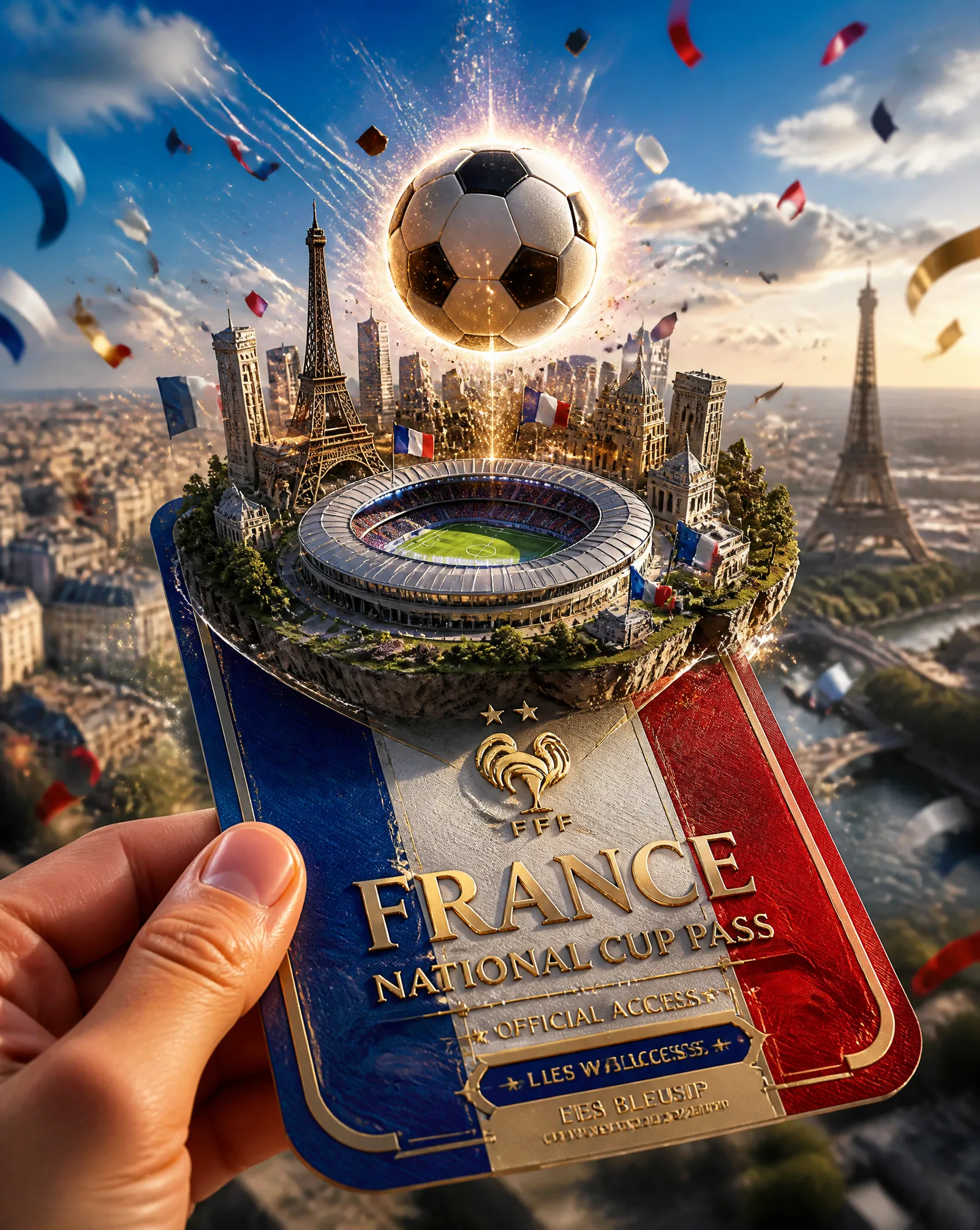 Create an ultra-detailed, cinematic 3D promotional travel...