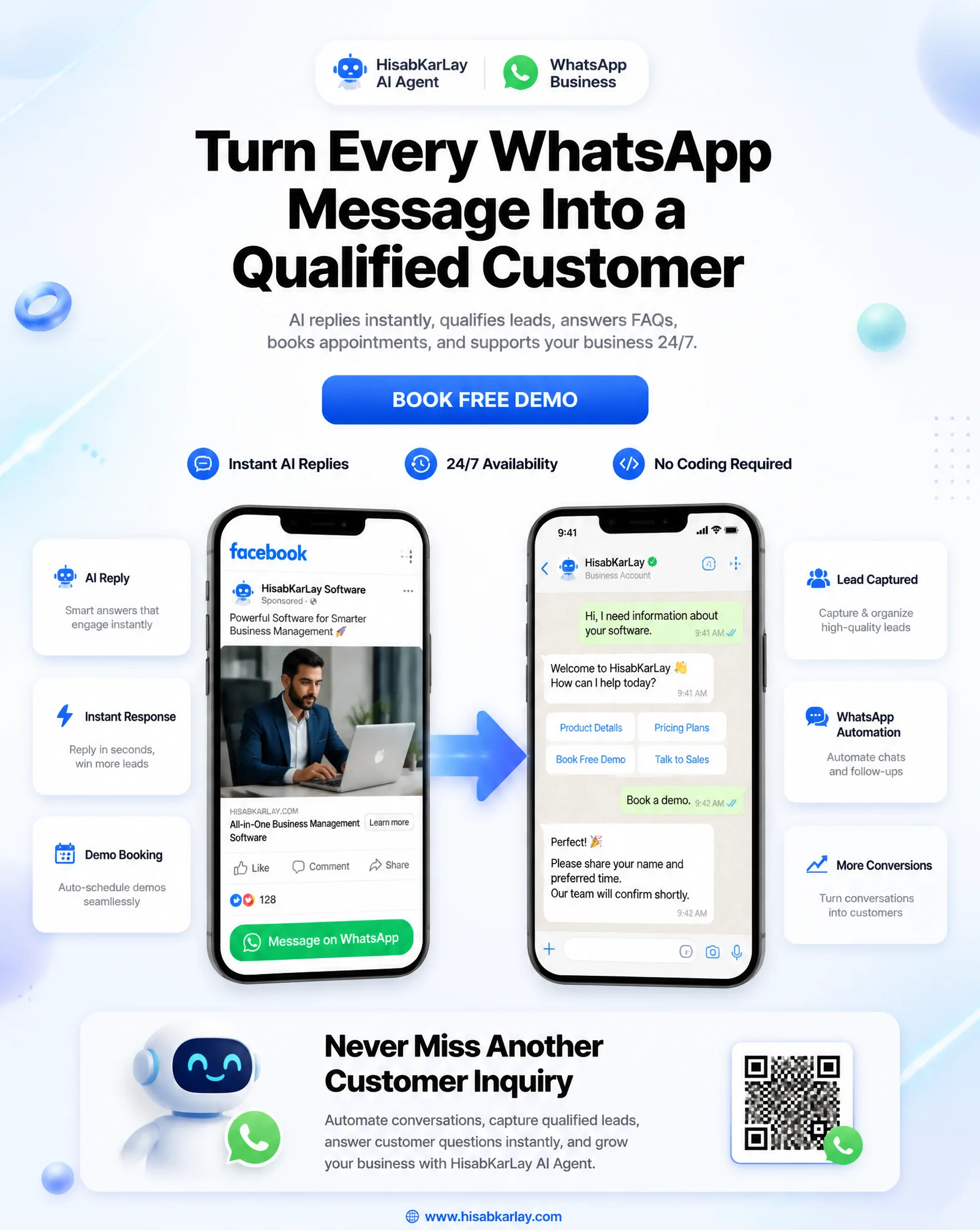 Create a premium, modern SaaS marketing poster in a 4:5 a...