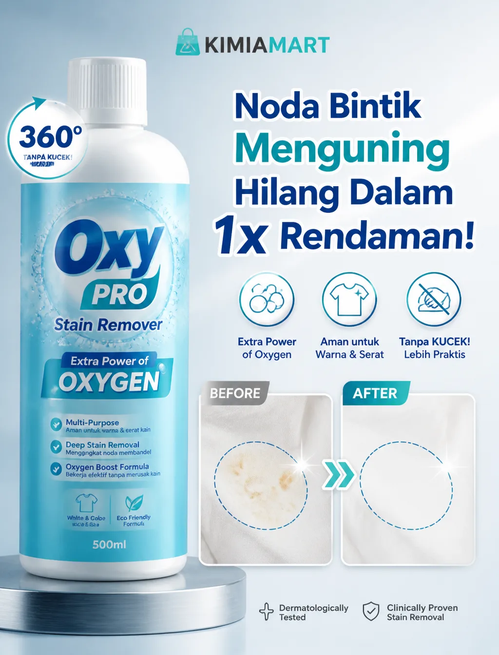 logo kimiamart rgambar Oxy PRO Stain RemoverExtra Power o...