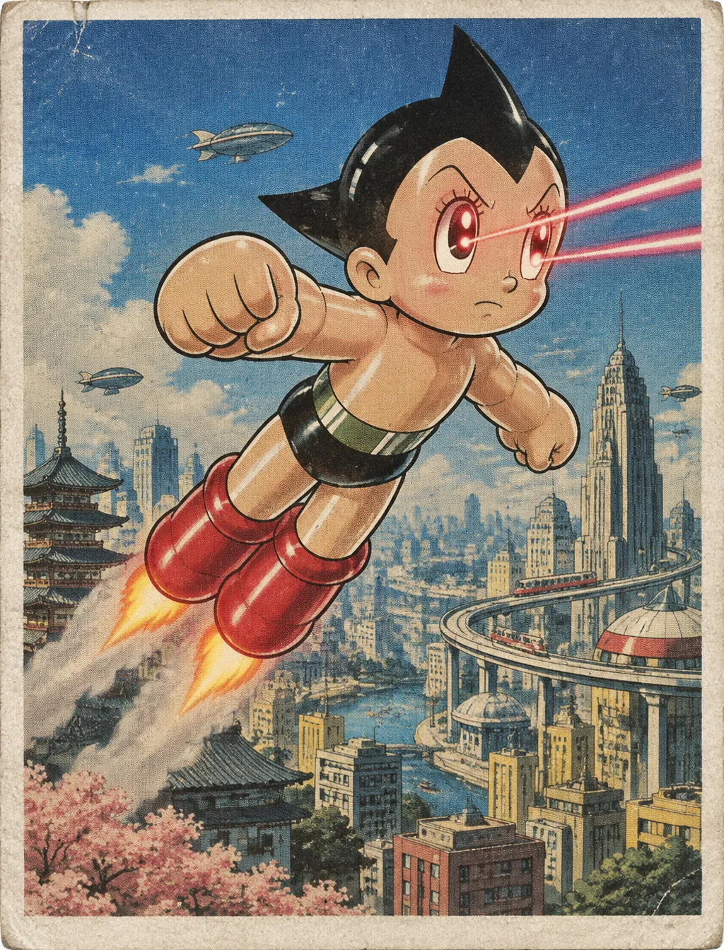 Ретро-робот Astro Boy
