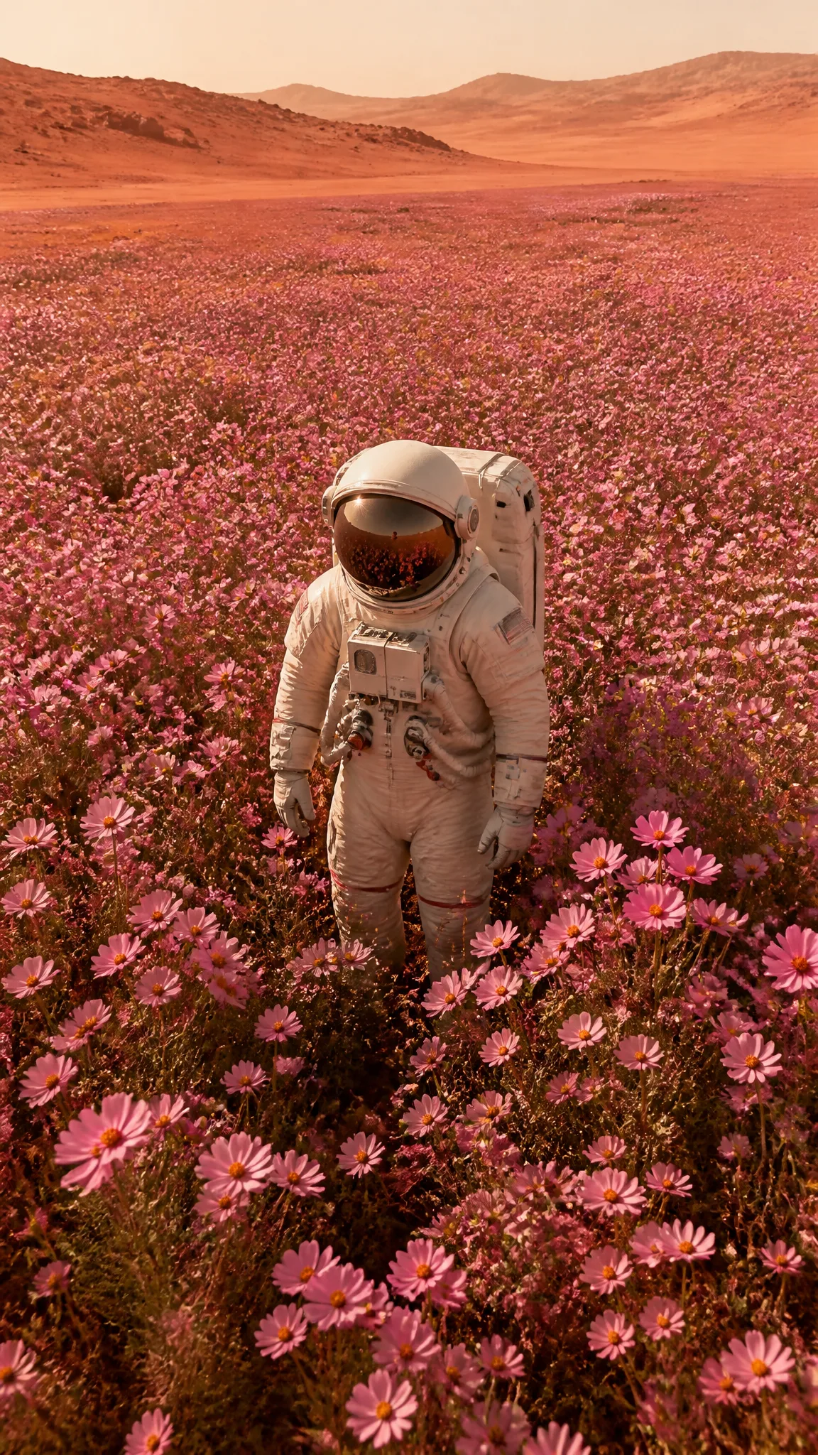 A highly detailed astronaut in a realistic, well-textured...