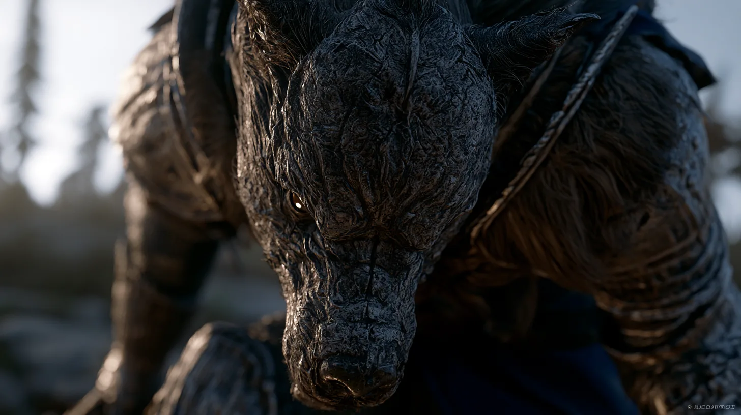 A noble knight in armor easily overcomes all four forces,...