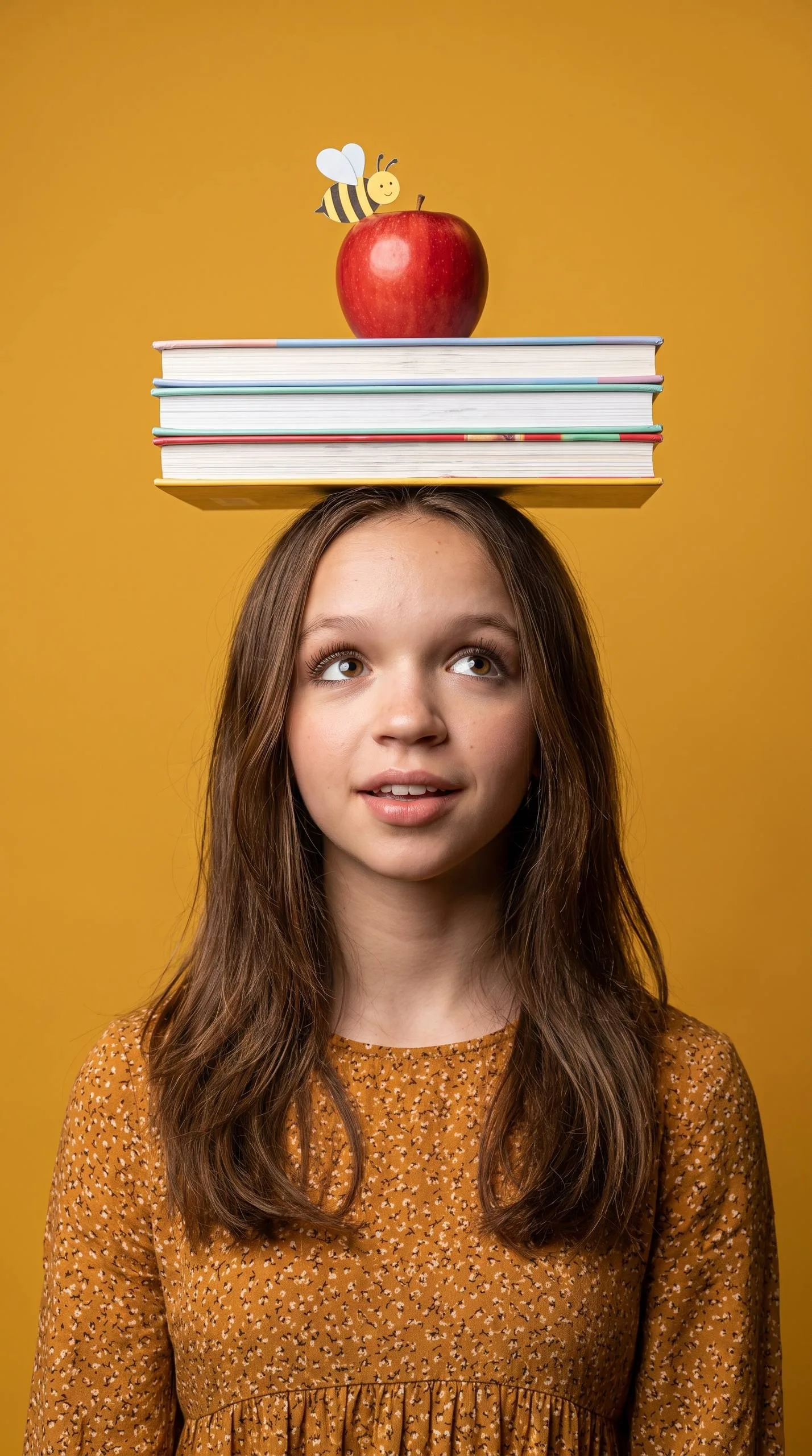 🍎 Книжки на голове