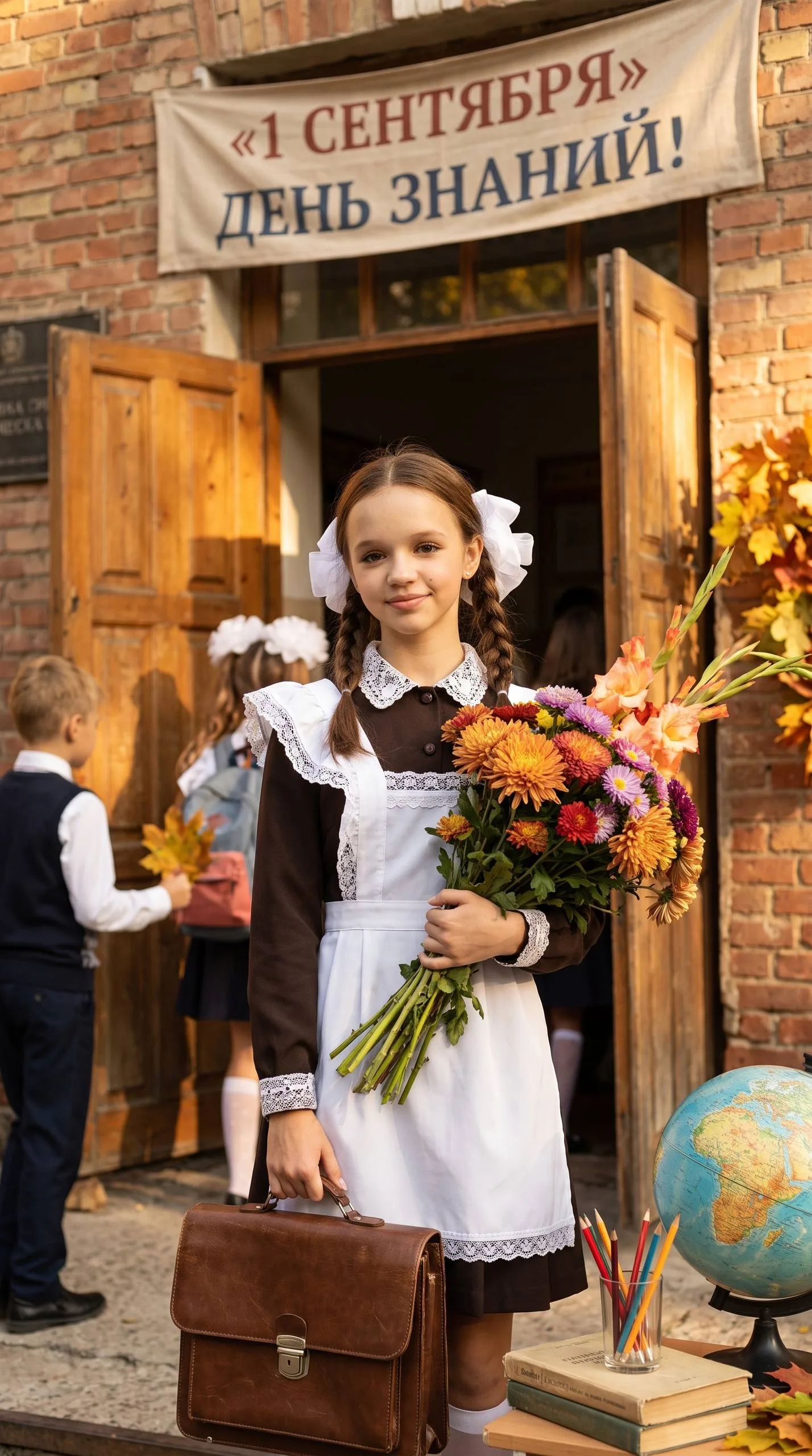 📷 Винтажная школьная открытка