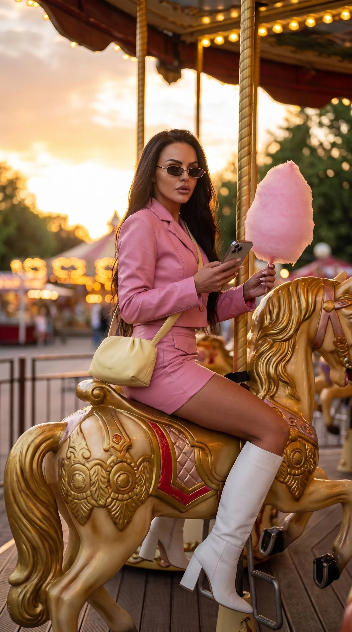 🎠 Карусель на закате
