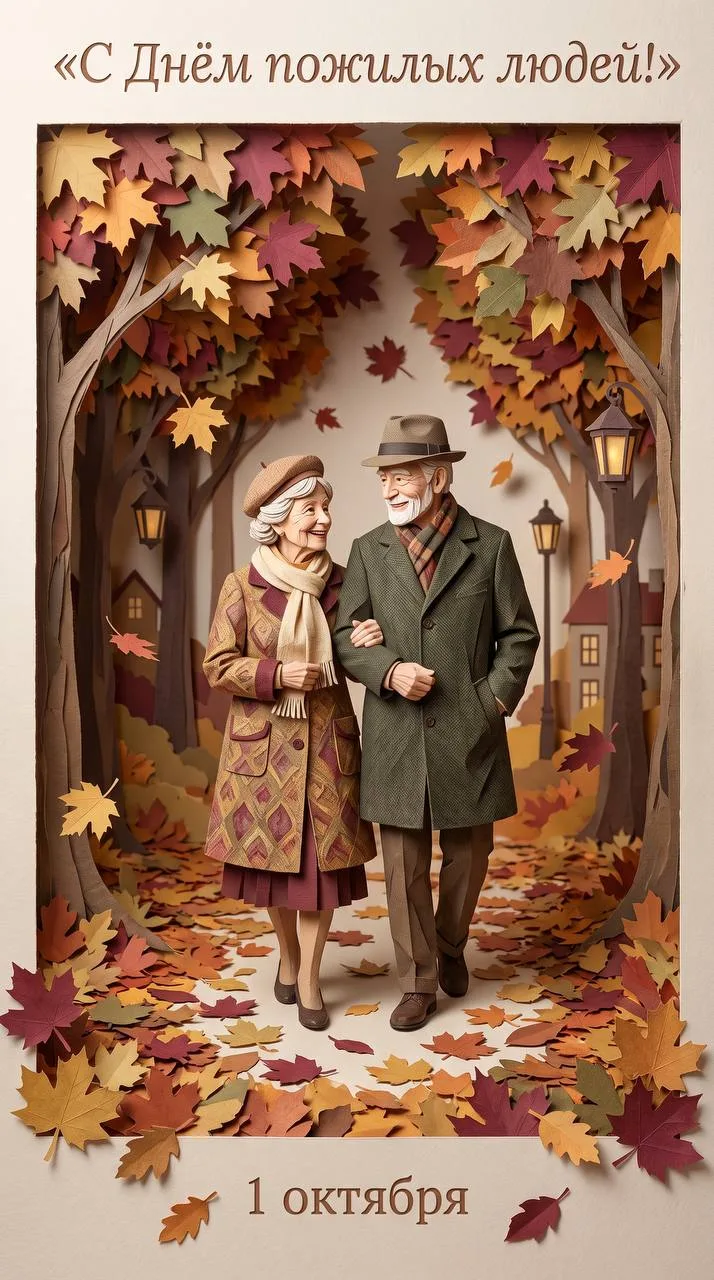 🍁 Бумажная осенняя аллея