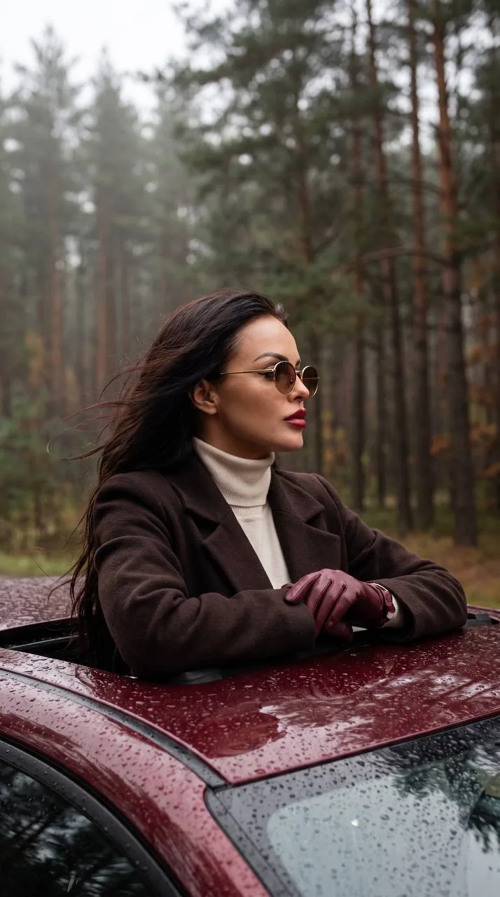 🚗 Осенний кадр из люка