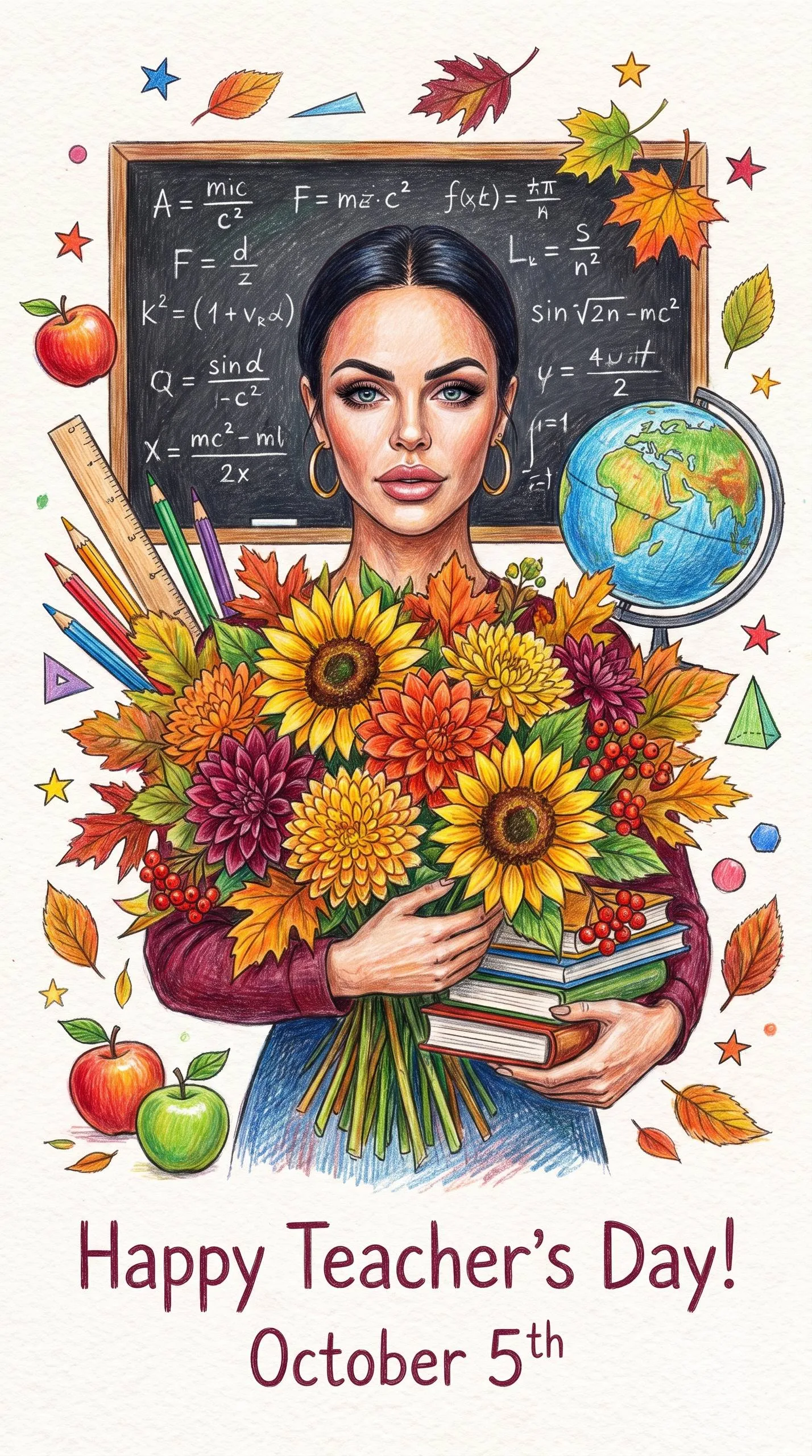 🖍 Рисунок цветными карандашами